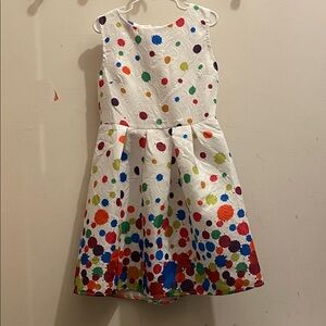 Amazon Kids Dress with Multicolor Splashes